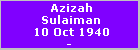 Azizah Sulaiman
